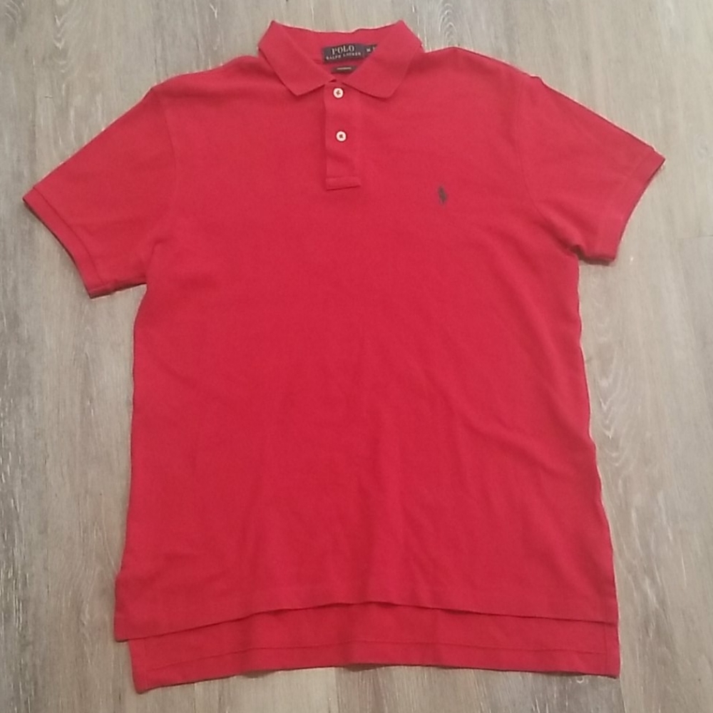 Polo Ralph Lauren Red Polo Size Medium